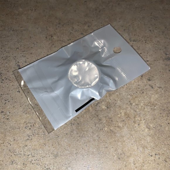 Wood and Resin Ring with Turquoise and Gold Flake - Picture 7 of 10